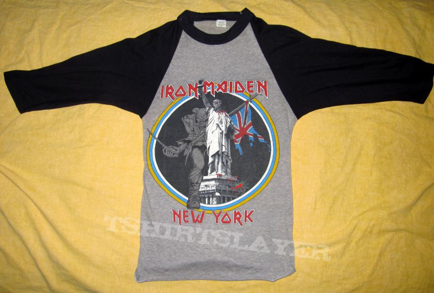 IRON MAIDEN New York 1983 T-jersey