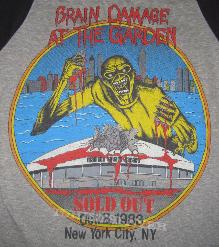 IRON MAIDEN New York 1983 T-jersey