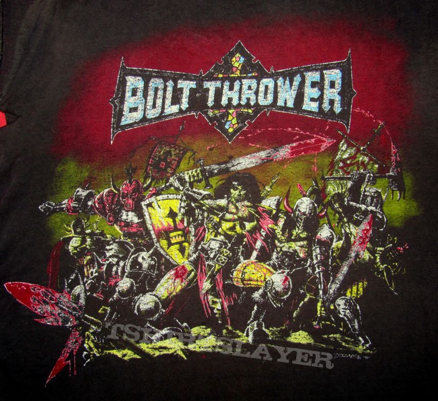 BOLT THROWER War Master T-shirt 1991 