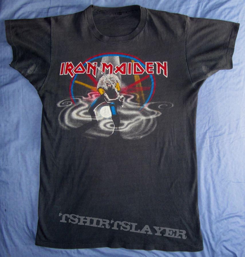 IRON MAIDEN Maiden Japan World Tour 1981-1982  T-shirt  (USA)