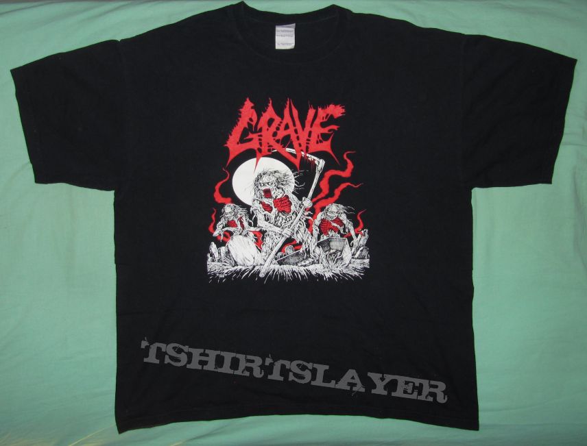 Grave T-shirt Australia &amp; New Zeland Tour 2008 