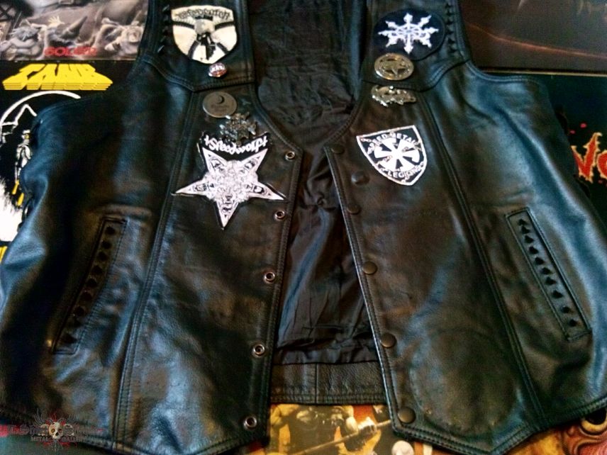Omega Leather Vest 