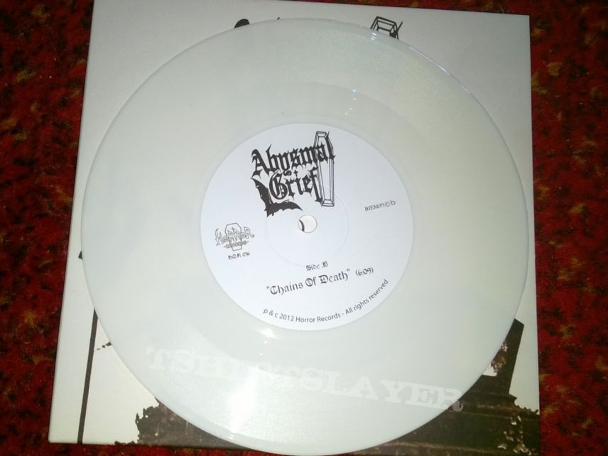 Abysmal Grief - Celebrate What They Fear White EP ( Signed)