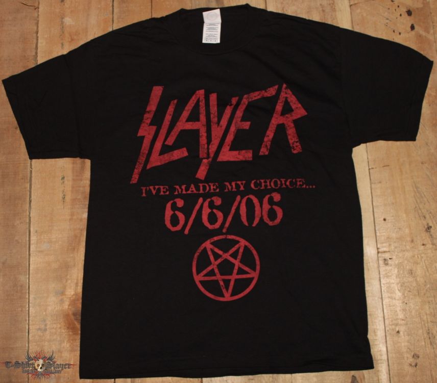 Slayer 6/6/06 Shirt