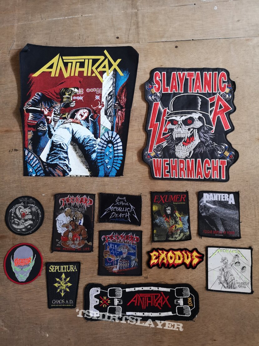 Anthrax Vintage Patch Anthrax Vintage Patch