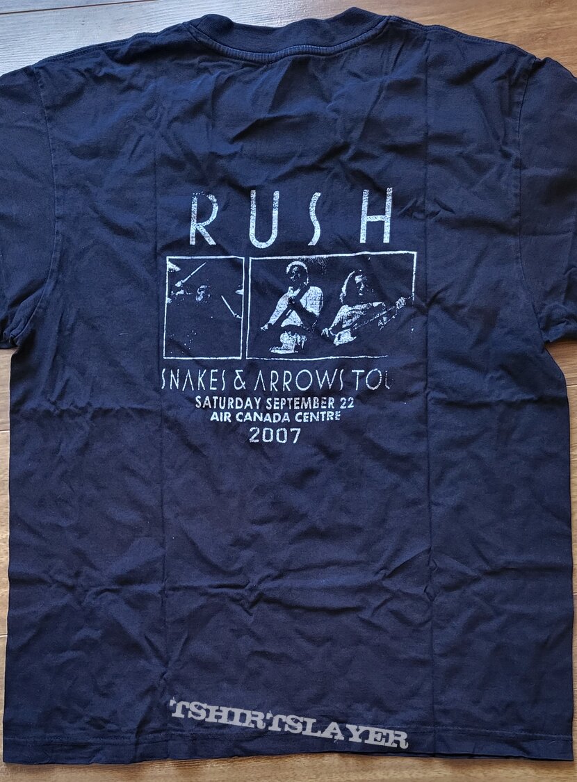 Rush - Snakes &amp; arriws tour - Air Canada centre, 22. Sept. 2007 - bootleg shirt