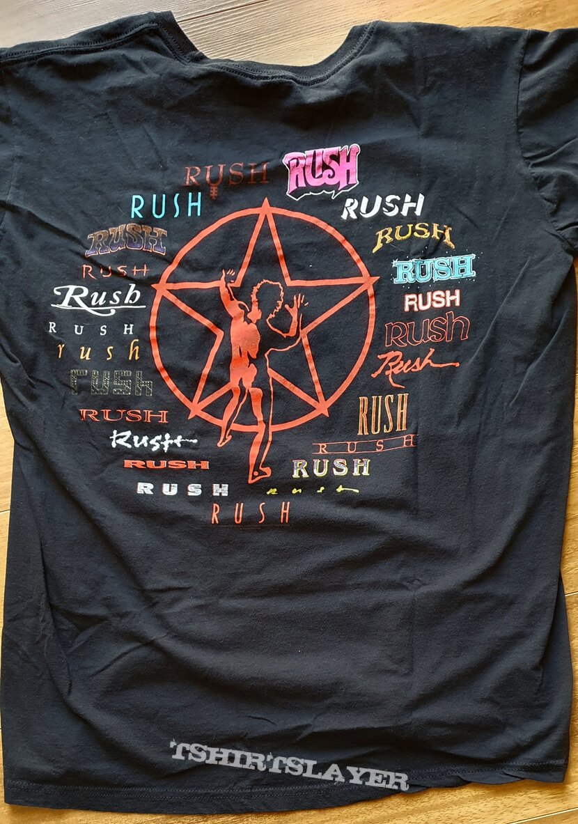 Rush - logo evolution - official shirt