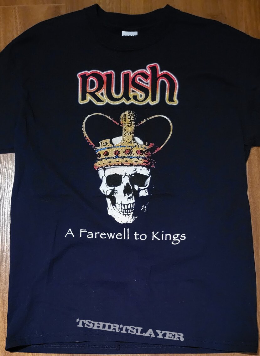 Rush - A farewell to kings - official reproduction tour-shirt