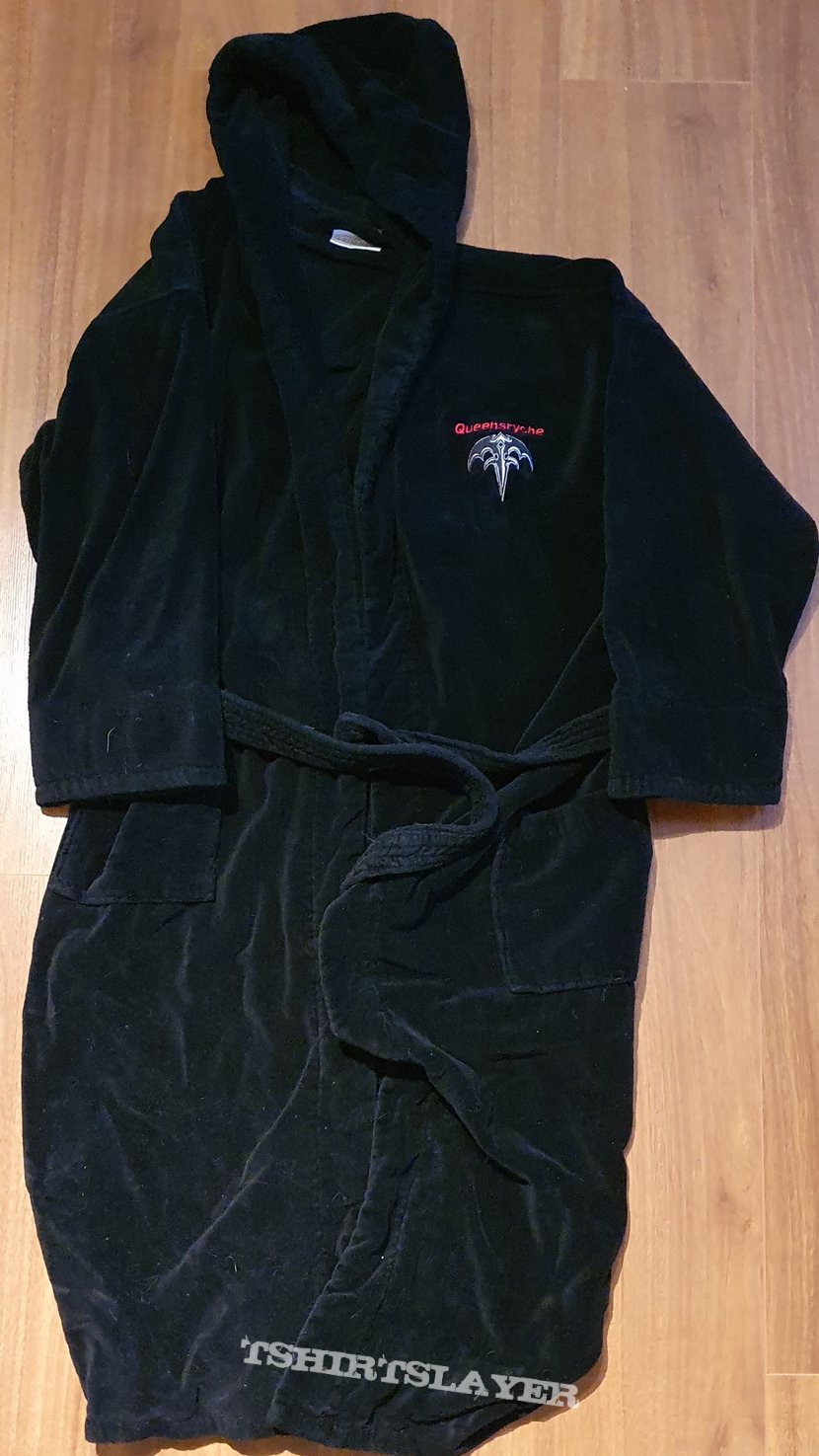 Queensryche - bath robe with embroided logo - officialmerch item from the fanclub