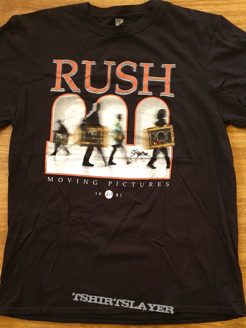 Rush - Moving Pictures - 40th anniversary - official shirt 