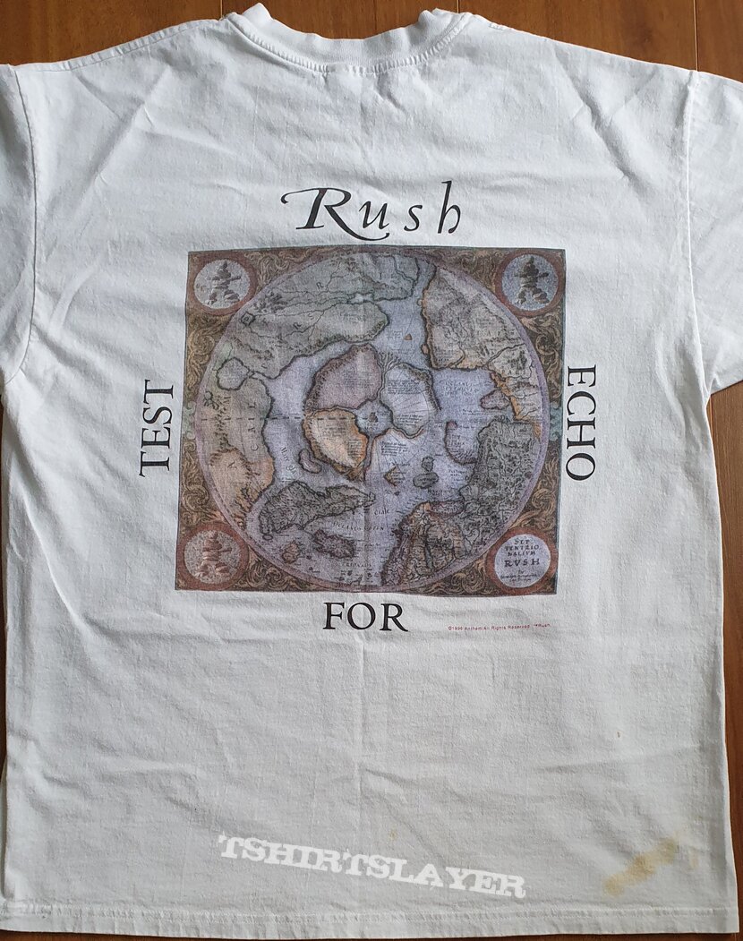 Rush - Test for echo - official shirt