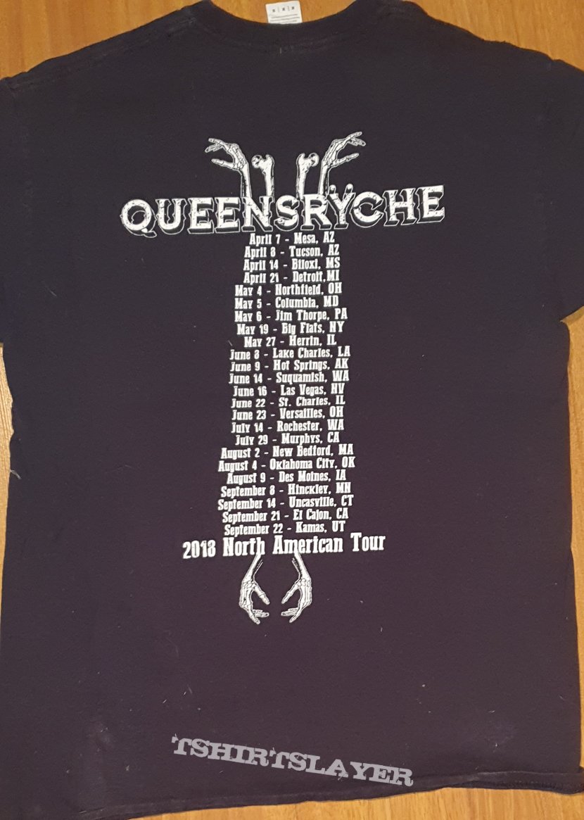 Queensryche - Condition Hüman - official shirt, USA dates Mesa - Kamas