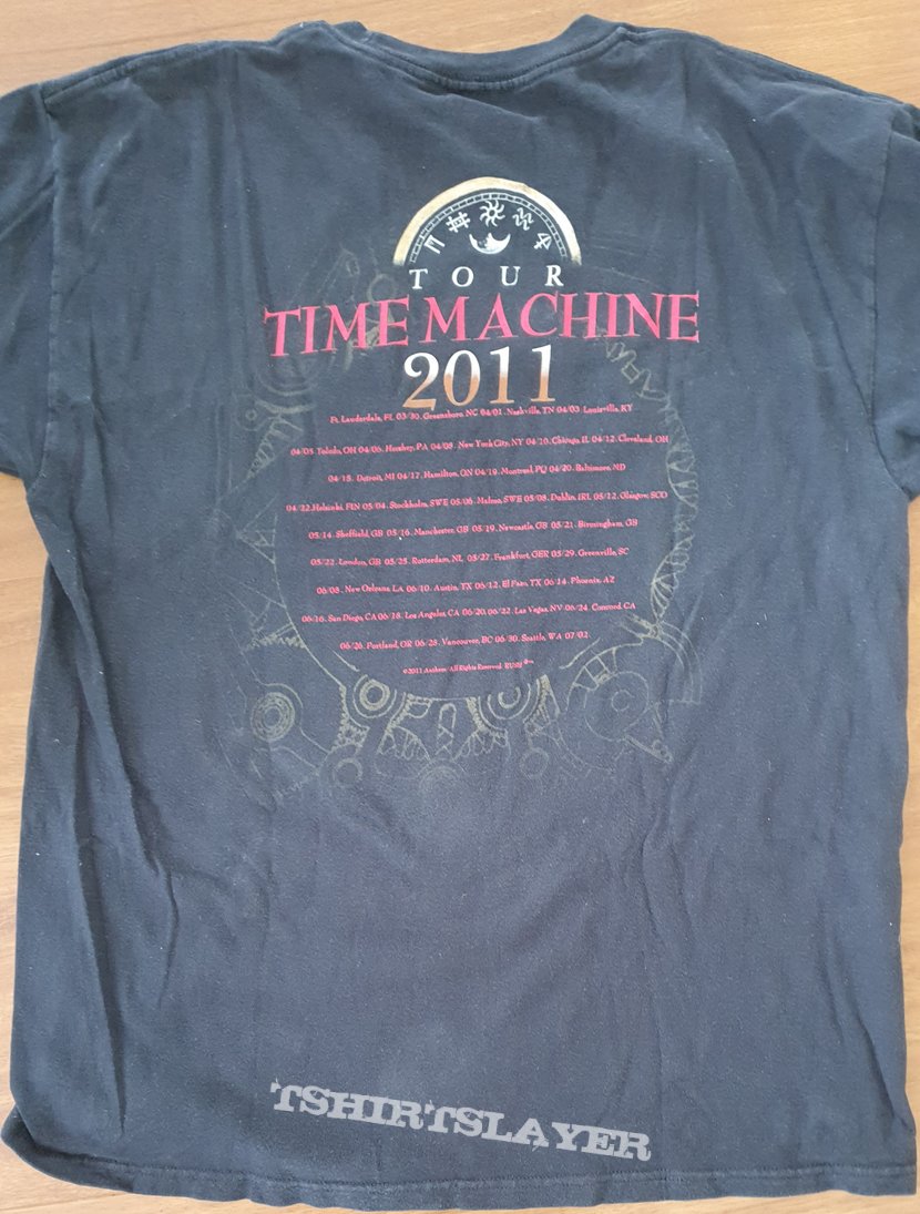 Rush - Time machine - official tourshirt 