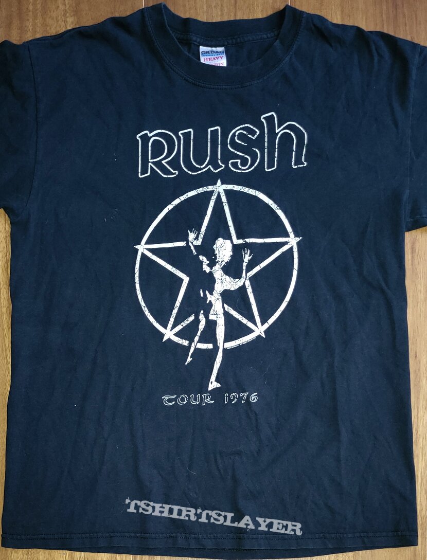 Rush - Tour 1976 - official reproduction shirt
