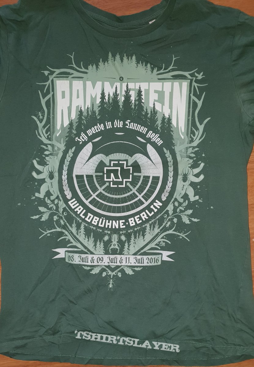 Rammstein - Waldbühne Berlin - official shirt