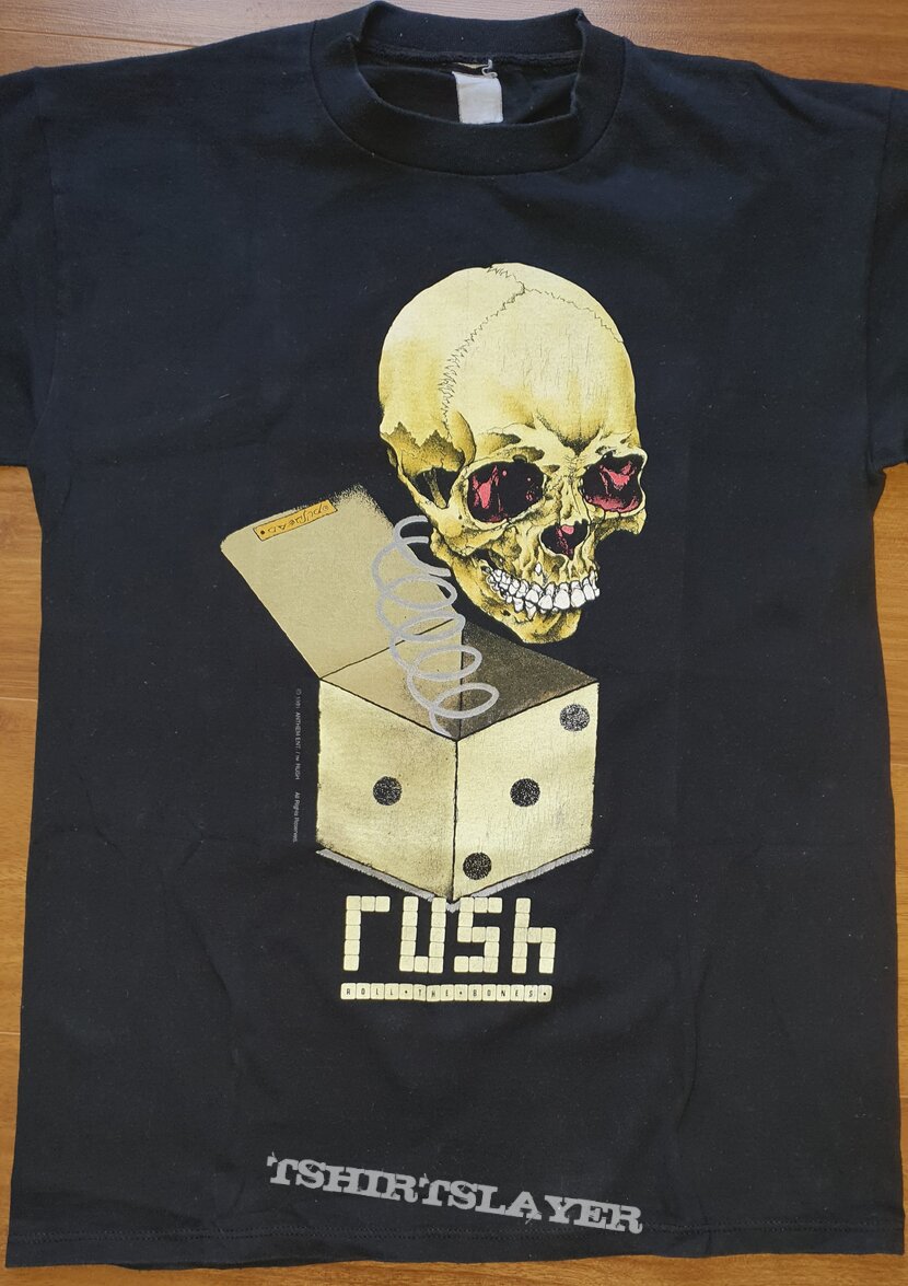 Rush - Roll the bones - official shirt, original print