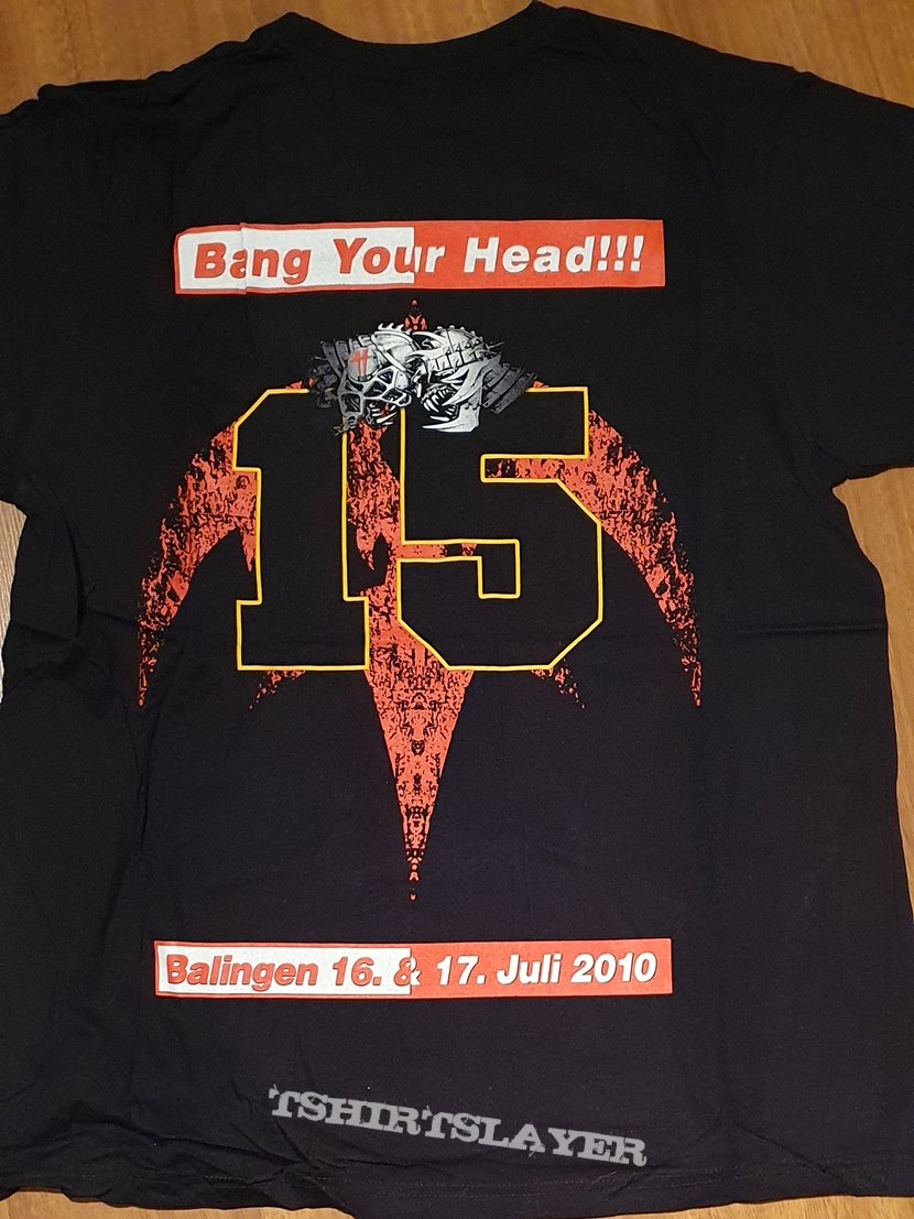 Queensryche - American soldier - official festival shirt from the german Bang your head festival 2010