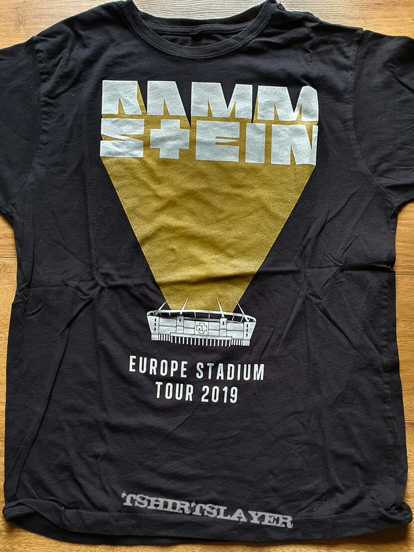 Rammstein - Europe Stadium Tour 2019 - official shirt | TShirtSlayer TShirt  and BattleJacket Gallery