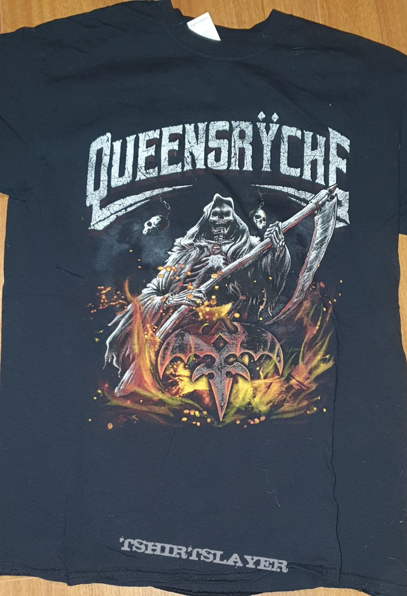 Queensryche - The verdict - USA/Europe tour 2019, Loveland-Winterhaven dates, official shirt