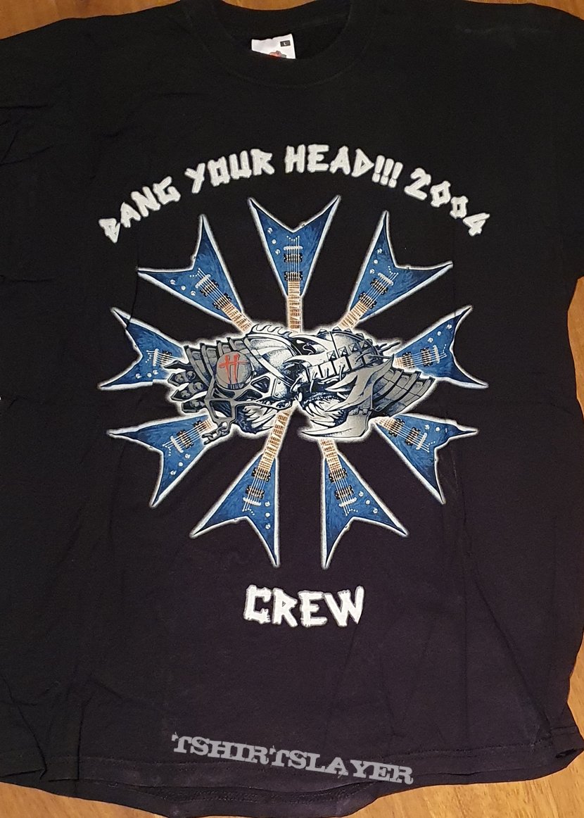 Queensryche - Operation Mindcrime 2004 tour - official crew shirt from the German Bang your head festival 2004