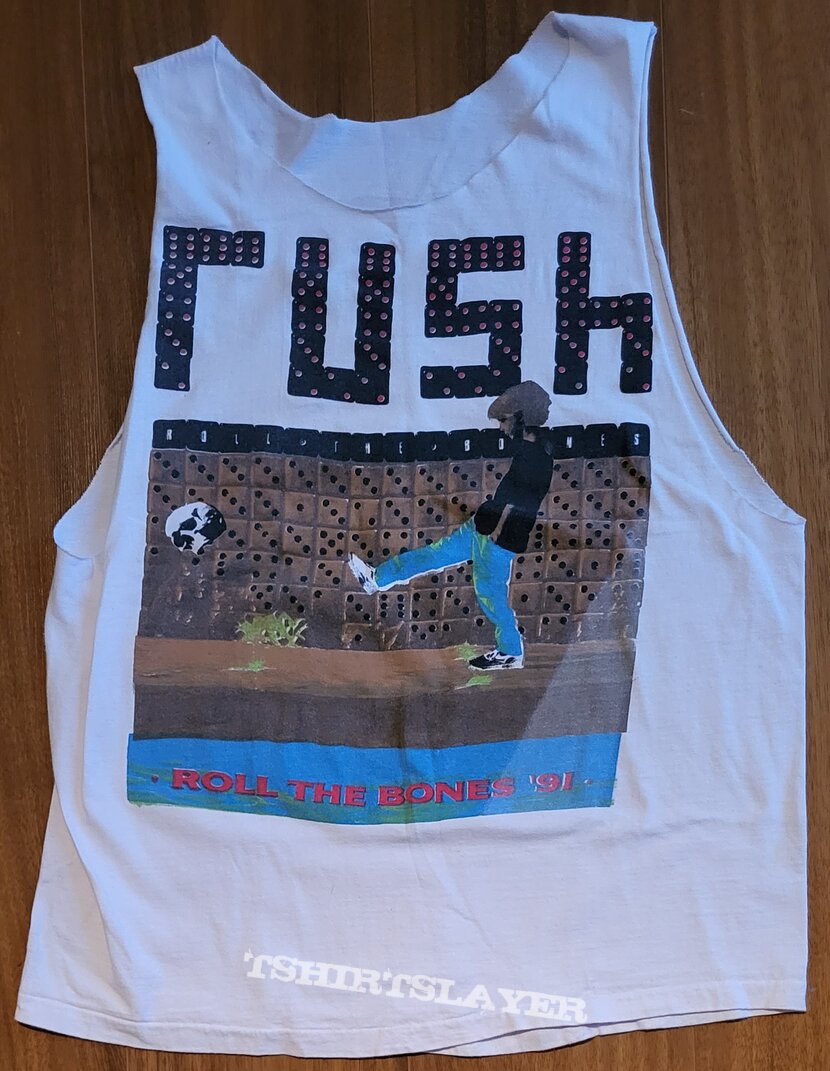 Rush - Roll the bones tour - bootleg shirt