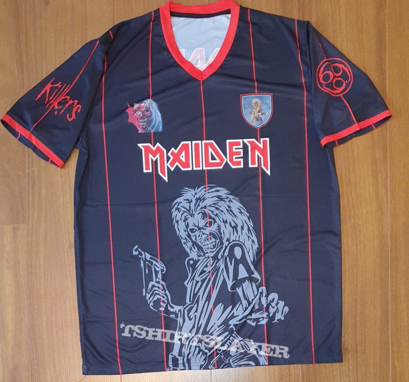 Iron Maiden - Killers - football jersey, bootleg | TShirtSlayer TShirt and  BattleJacket Gallery