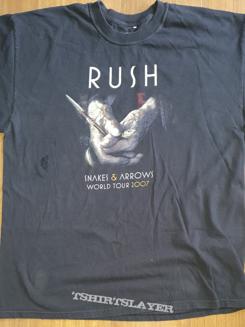 Rush - Snakes and arrows tour - official shirt