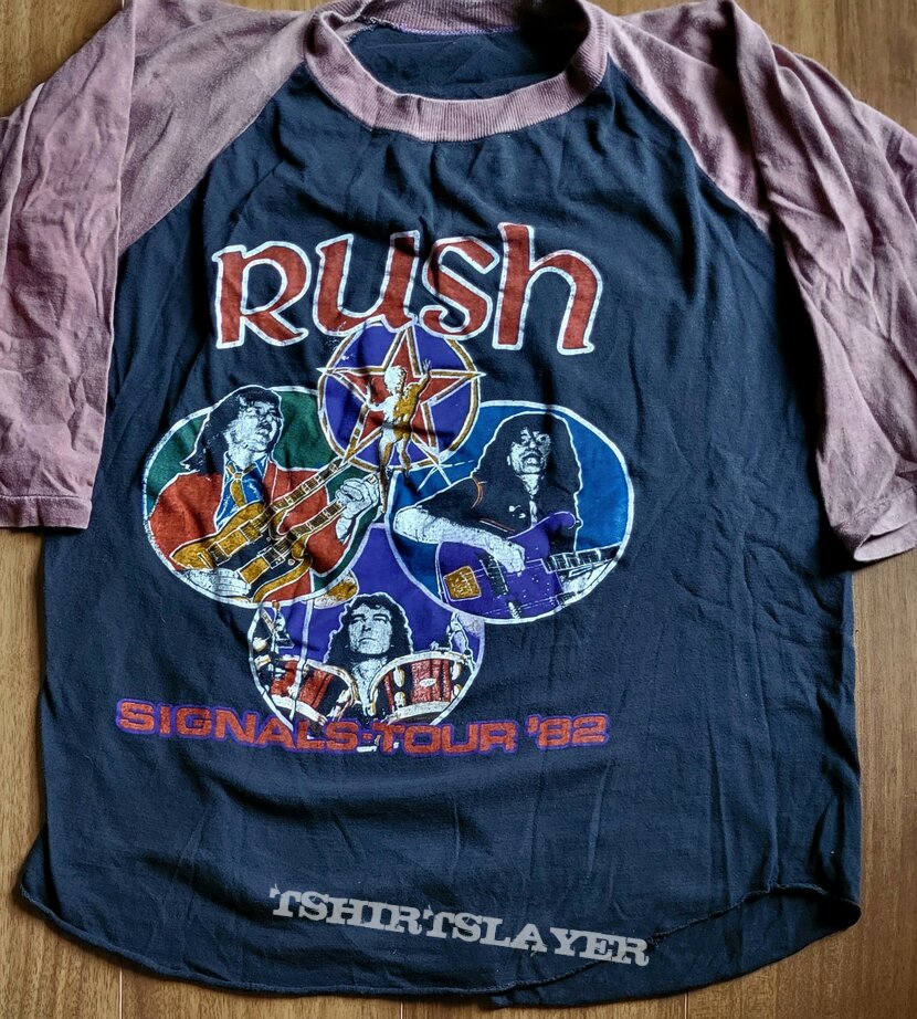 Rush - Signals tour &#039;82 - bootleg shirt