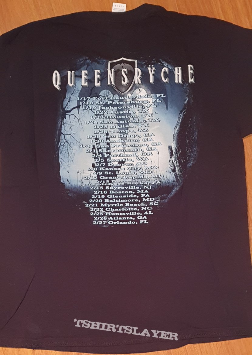 Queensryche - The verdict - USA tour 2020, official shirt