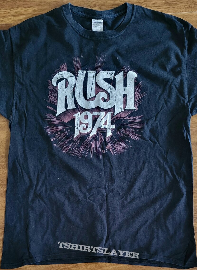 Rush - 1974 / Starbust original logo - official shirt