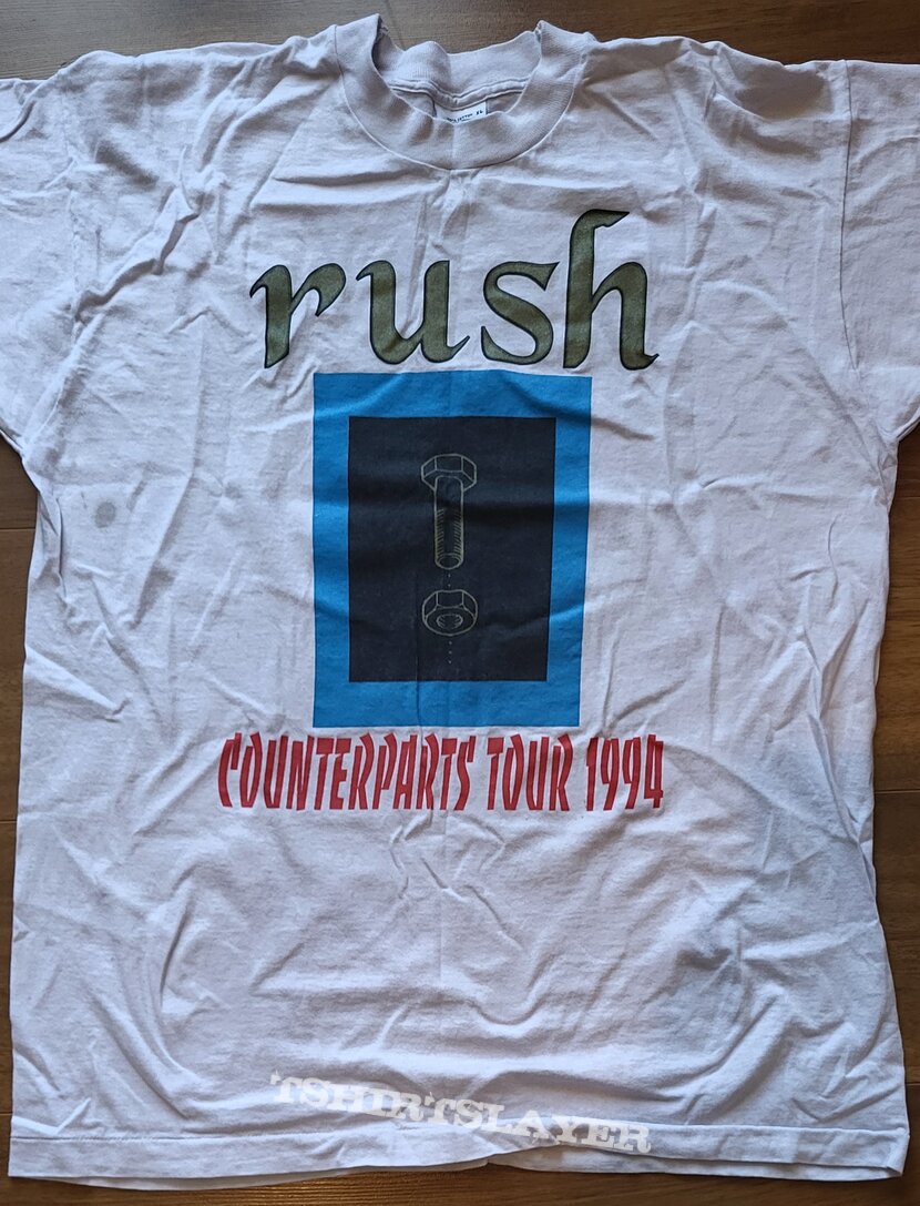 Rush - Counterparts tour - bootleg shirt | TShirtSlayer TShirt and ...