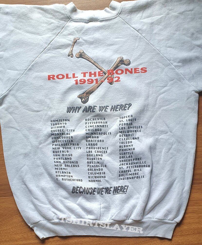 Rush - Roll the bones - official tour sweat shirt