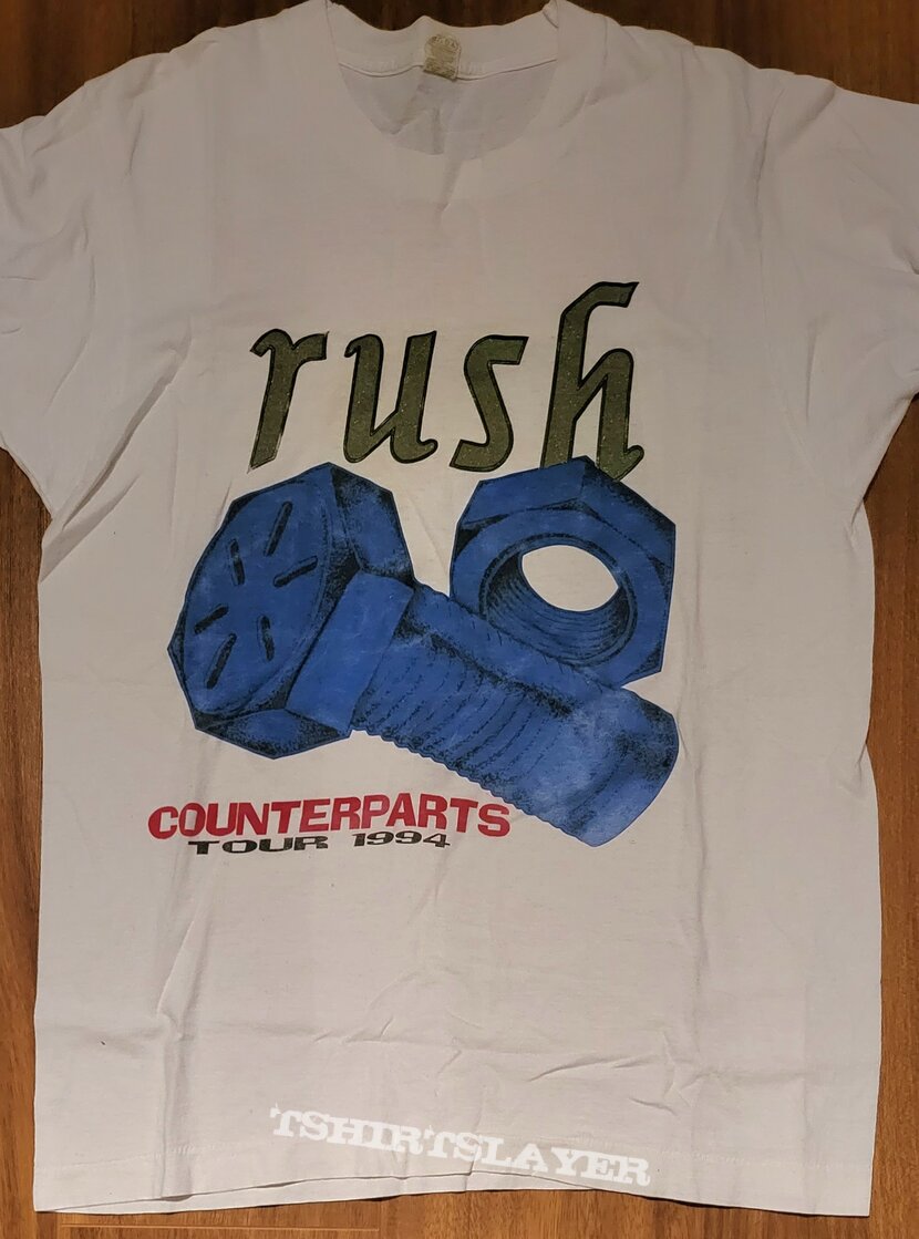 arkitekt modstand Datter Rush - Counterparts - bootleg tour shirt | TShirtSlayer TShirt and  BattleJacket Gallery