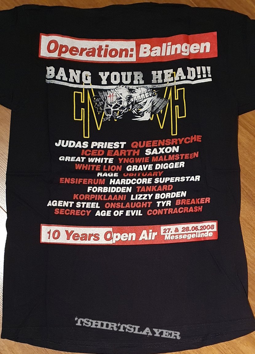 Queensryche- Take Cover - official shirt from the german Bang your head festival 