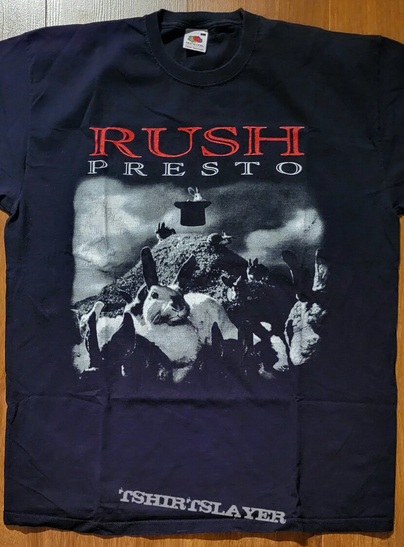 Rush Presto shirt origin unknown TShirtSlayer TShirt and BattleJacket Gallery