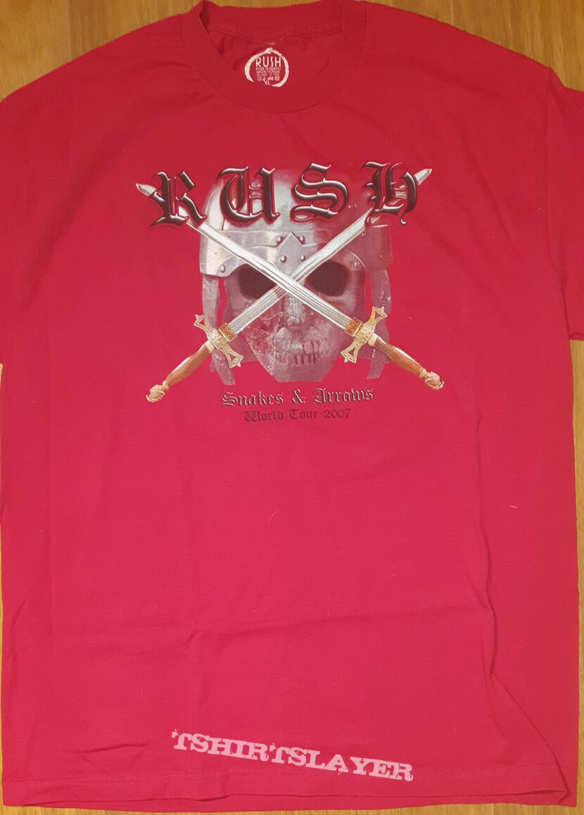 Rush - Snakes and arrows tour - official shirt