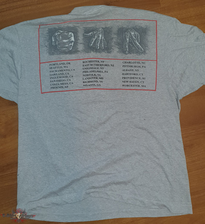 Rush original tour-shirt for the Presto Tour 1990 