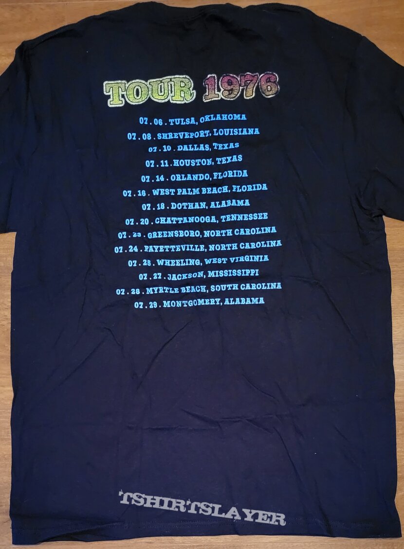 Rush - 2112 Tour 1976 - ofgicial reprinted shirt