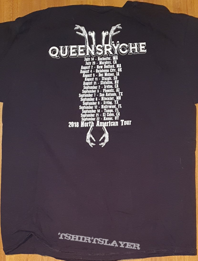 Queensryche - Condition Hüman - official shirt, USA dates Rochester - Kamas