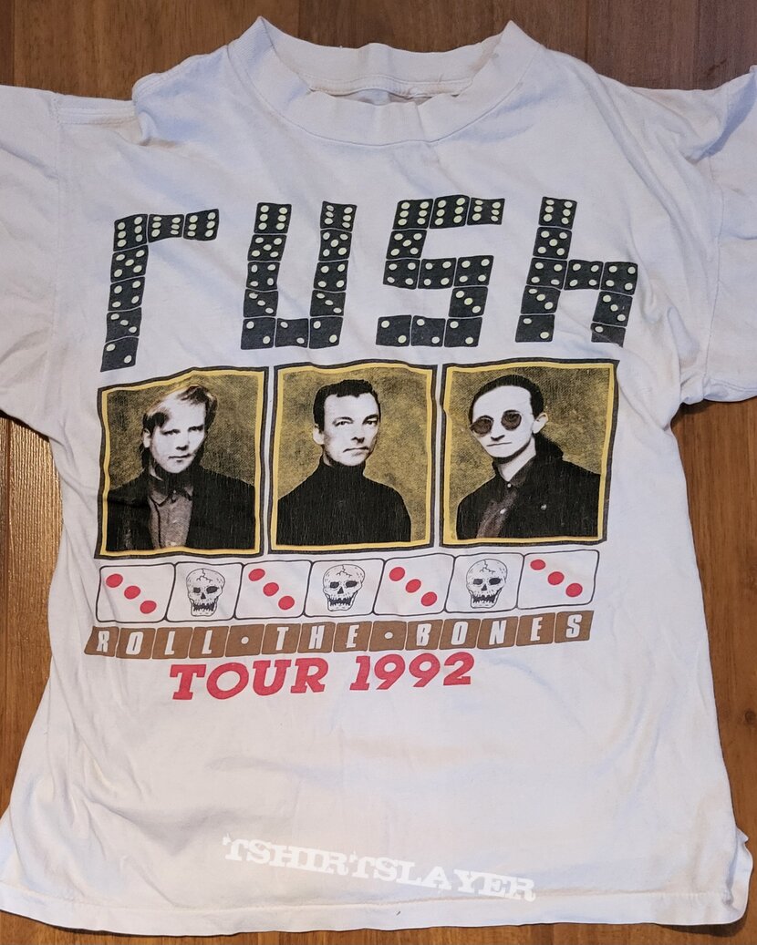 Rush - Roll the bones tour 1992 - bootleg shirt