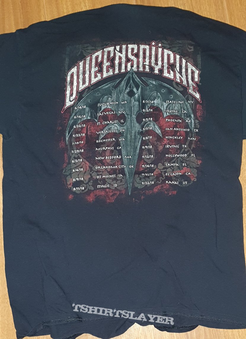 Queensryche - Condition Hüman - official shirt, USA dates