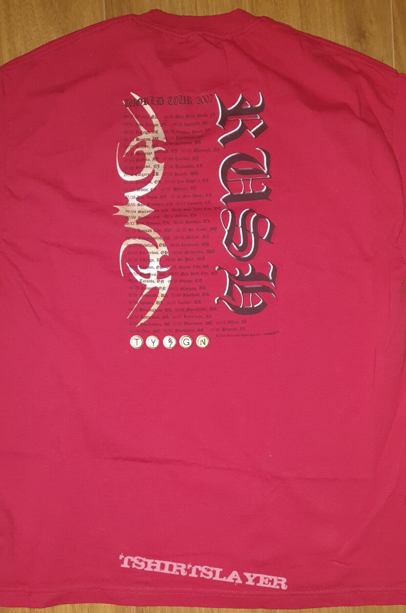 Rush - Snakes and arrows tour - official shirt