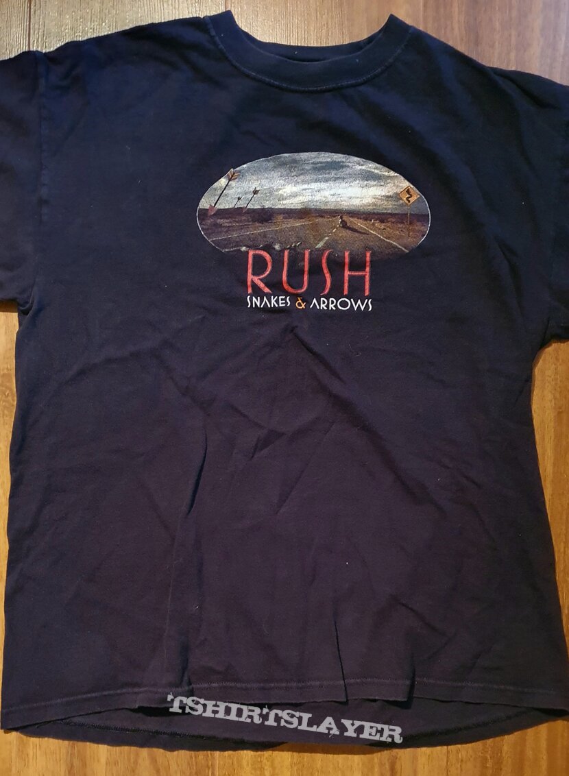 Rush - Snakes and arrows - official promo shirt