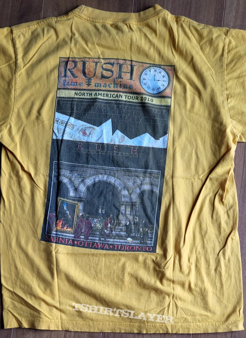 Rush - Time machine tour - bootleg shirt