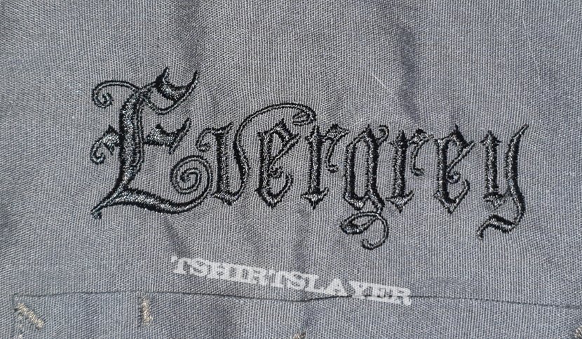 Evergrey - logo - embroided worker shirt