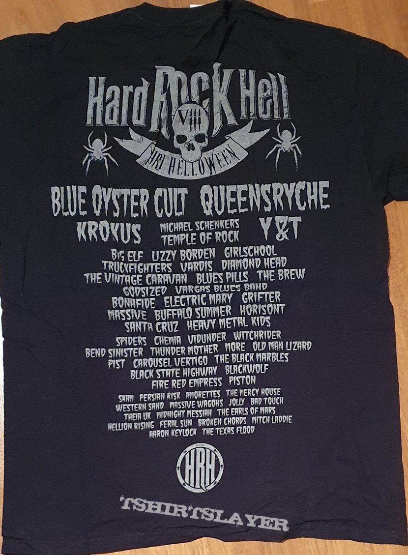 Queensryche - S/T - official shirt from the Hard Rock Hell VIII festival 2014