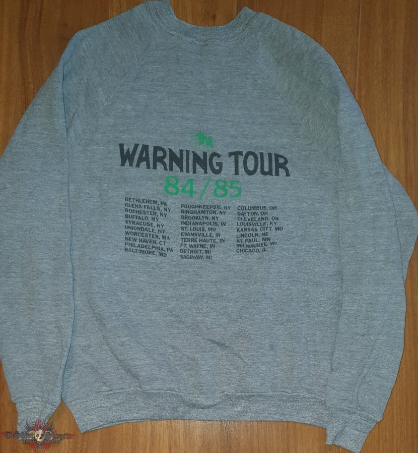 Queensryche - The Warning - official sweat shirt from the 84/85 tour