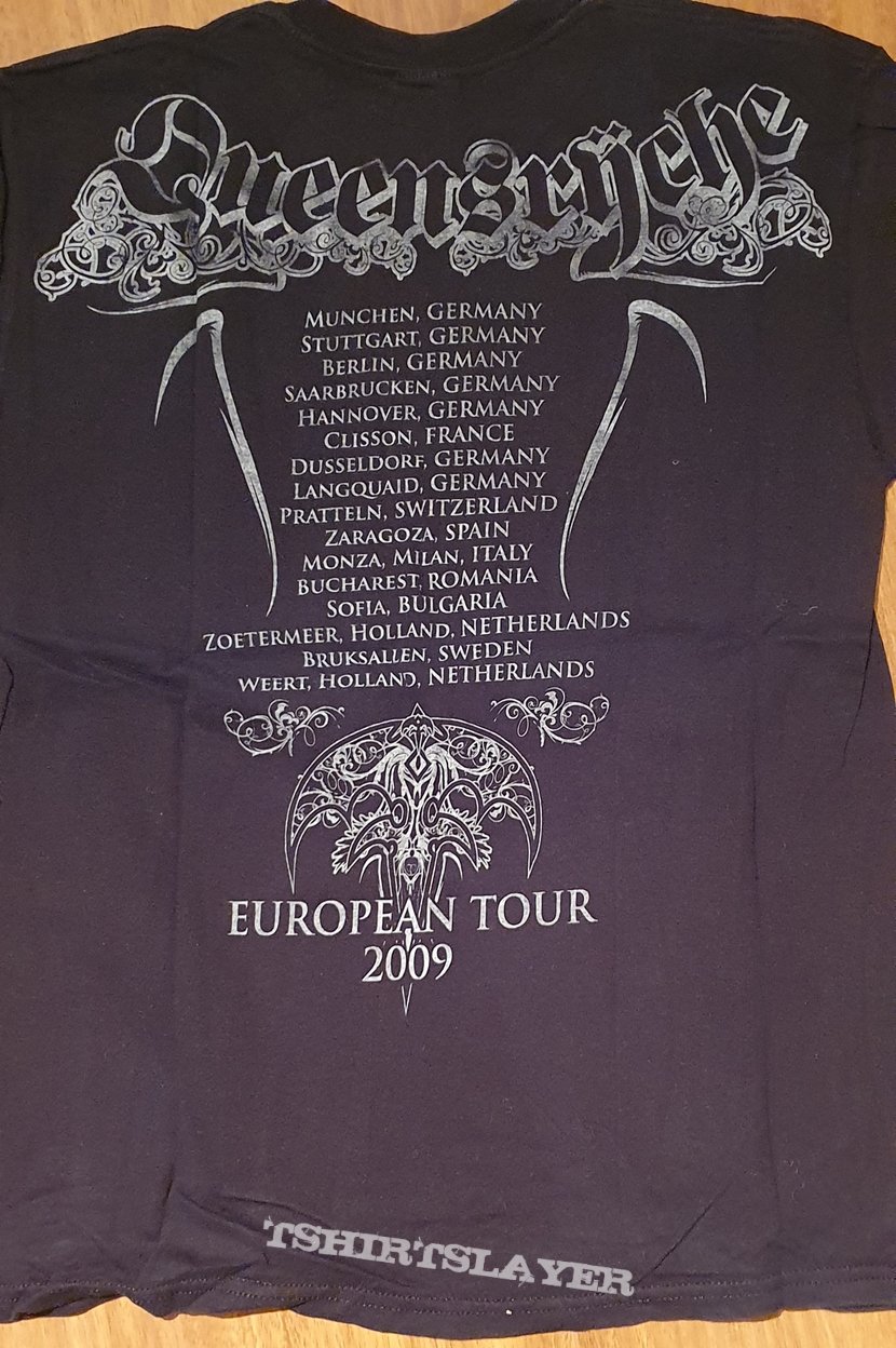 Queensryche - American soldier - official tour shirt Europe