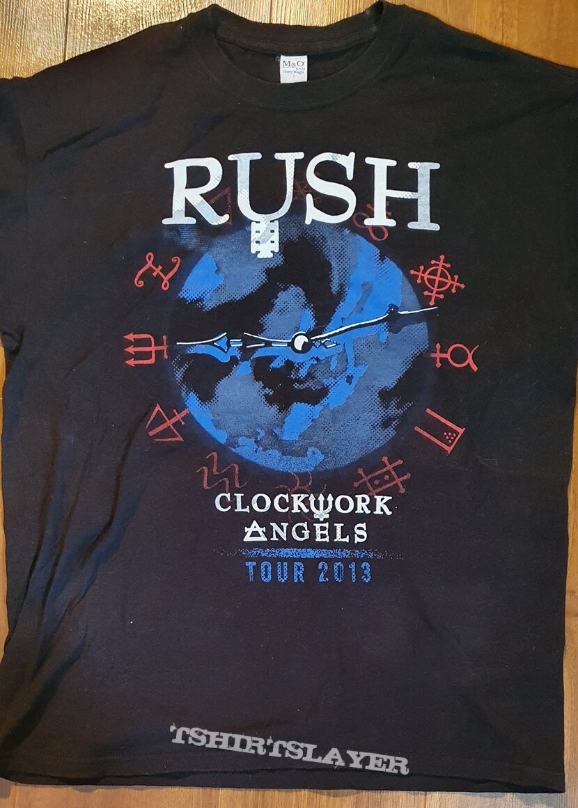 Rush - Clockwork angels - official tour shirt