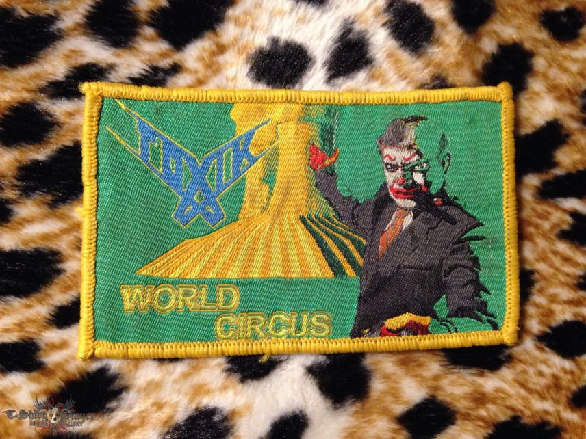 Toxik - World Circus Bootleg Woven Patch